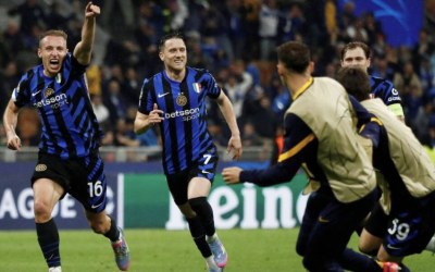 INTER DE MILÁN, PRIMER FINALISTA DE LA CHAMPIONS; VENCE AL BARÇELONA EN TIEMPO EXTRA